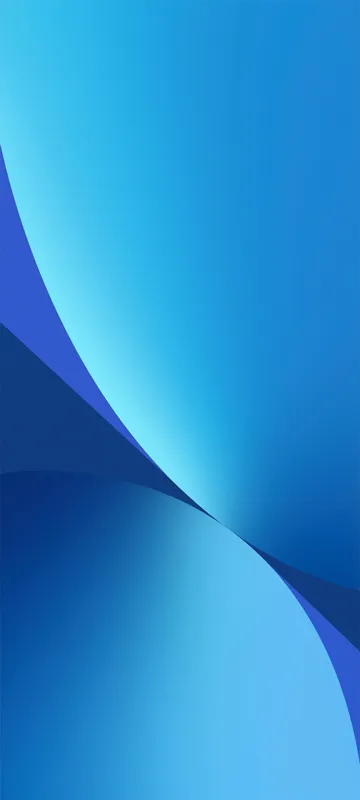 Abstract image featuring smooth blue gradients with curving lines intersecting at the center, creating a sense of motion and depth. The shades range from light to dark blue, giving a calm and soothing visual effect.
