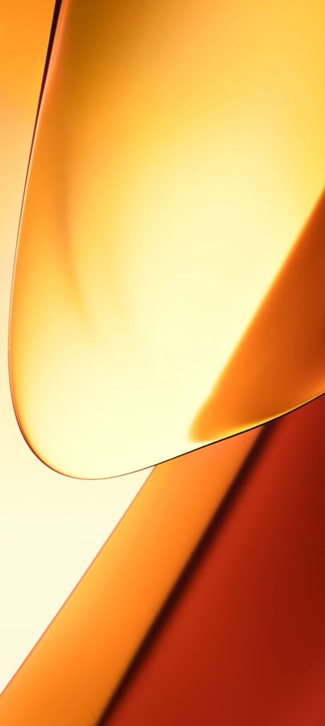 Abstract image featuring smooth, flowing shapes in warm tones of yellow, orange, and amber. The curves create a sense of movement, with gradients blending seamlessly to evoke a feeling of warmth and fluidity.
